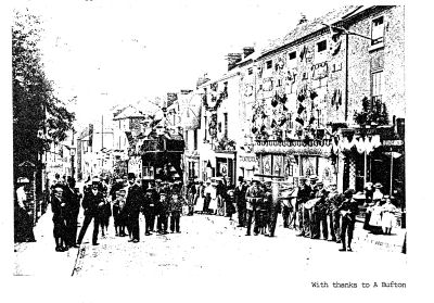 1911 Coronation view of 23 & 24 Bridge Street